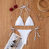 Chain Split Swimsuit Diamond Accessories - ROUTINE FASHION